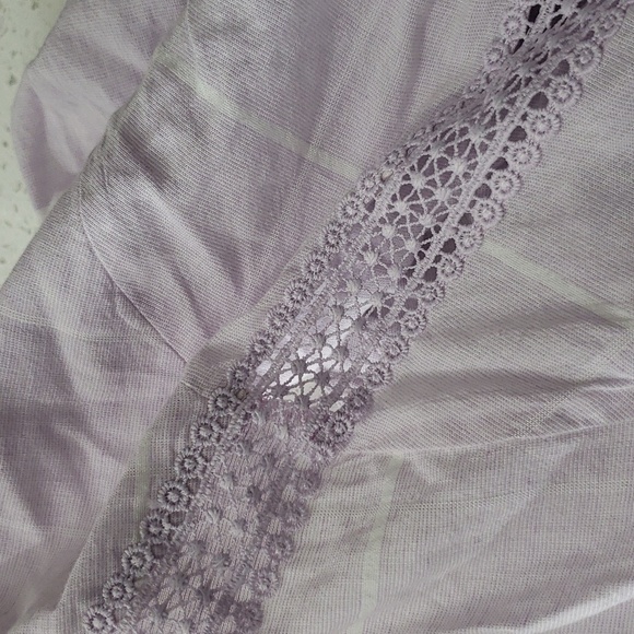 CJ Banks 3/4 Embroidered Sleeve Top - Picture 8 of 11